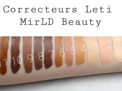 Concealer Leti MirLD Beauty .Correcteurs liquides, Contouring